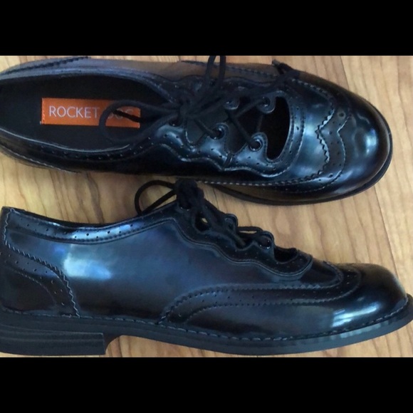 Rocket Dog Melody Tuxedo Oxford Sz 7M - Picture 7 of 10